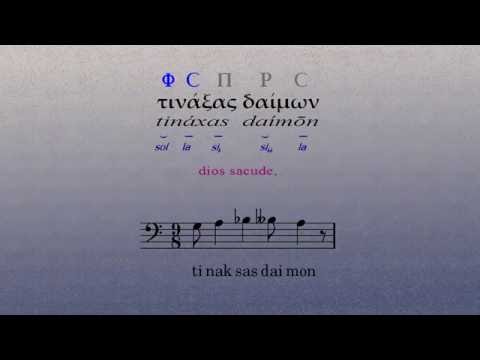 Música griega antigua. Coro del Orestes de Eurípides