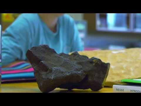 Rock used as doorstop at Michigan barn turns out to be $100,-000 meteorite