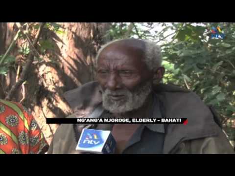 Nakuru&#039;s tree man: Homeless elderly man has lived in a tree for 2 years