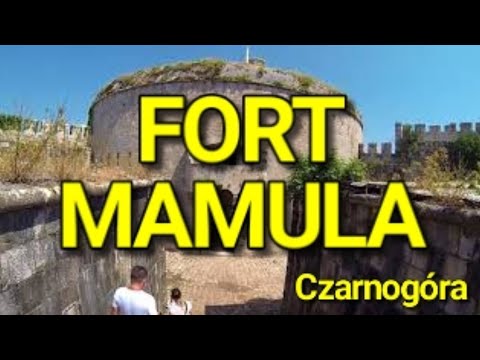 Fort Mamula Czarnogóra wyspa Lastavica, Montenegro