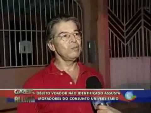 A UFO caught on live TV in Brazil