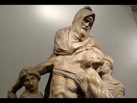 The Deposition by Michelangelo, Museum of the Cathedral, Florence, Italy, Europe