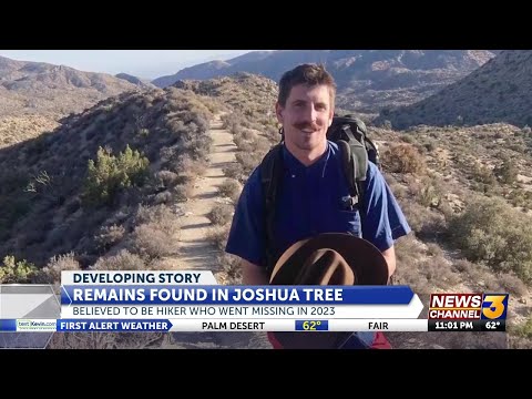 Remains found in Joshua Tree National Park believed to be hiker missing since April 2023