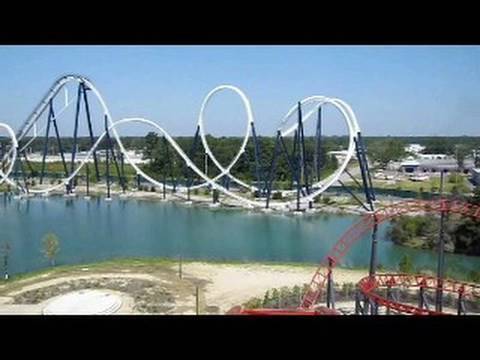 Round About Front Seat on-ride widescreen POV Freestyle Music Park