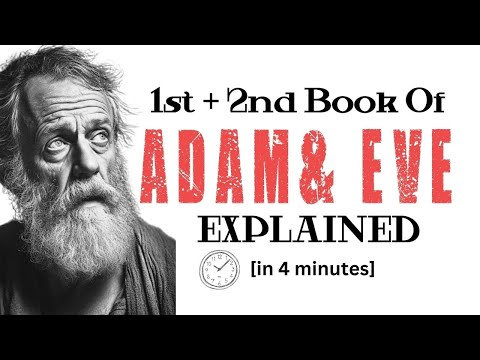 The First and Second Books of Adam and Eve EXPLAINED