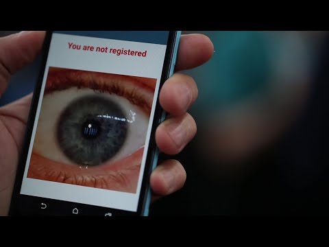Convert your phone into an iris scanner and hide your files