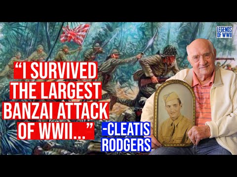 100 Year Old Army Veteran Describes the Largest Japanese Banzai Charge Ever! (Battle of Saipan)