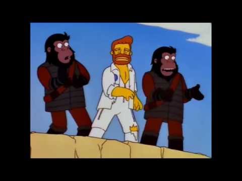 The Simpsons - Planet of the Apes (the musical) starring Troy McClure