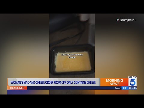 California Pizza Kitchen gives 50% off mac and cheese after order mistake goes viral