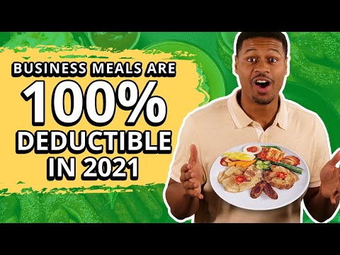 NEW: Business Meals are NOW 100% Tax Deductible in 2021!