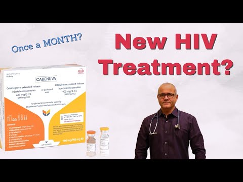 HIV Injectable drug!! First FDA approved medication for HIV that is given IM once a month!!