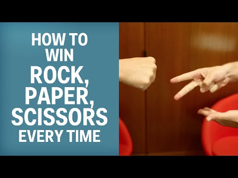 The Way To Win Every Rock Paper Scissors Game