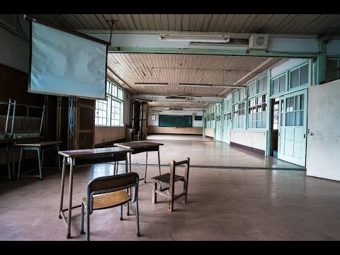 ABANDONED Japanese School Heard Creepy Music