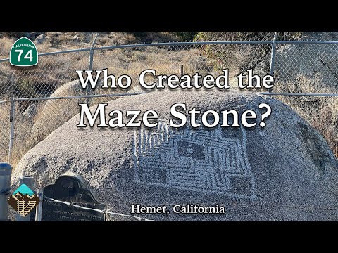 Visiting Hemet&#039;s Maze Stone - A Southern California Mystery