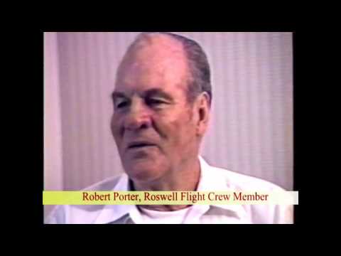 Roswell Witness Robert Porter Flew UFO Wreckage to Texas