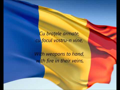Romanian National Anthem - &quot;Deşteaptă-te Române&quot; (RO/EN)