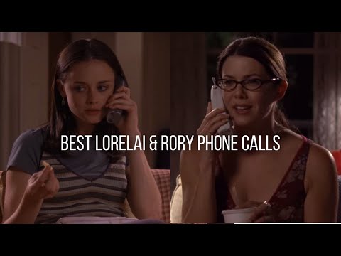 best lorelai &amp; rory phone calls