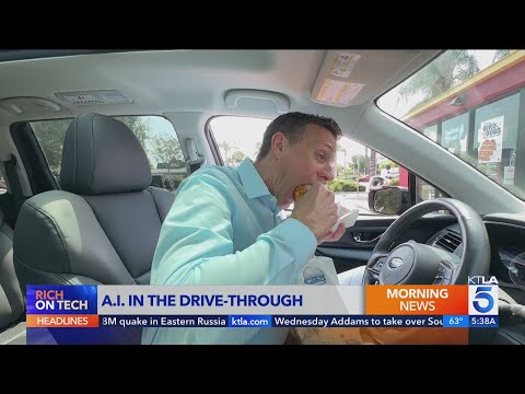AI is now taking orders at the fast food drive-thru