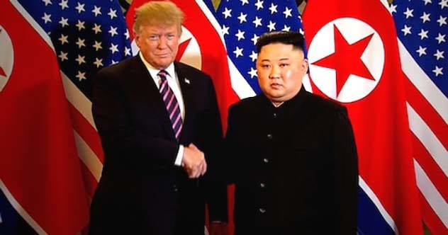 Kim Jong-un and Trump