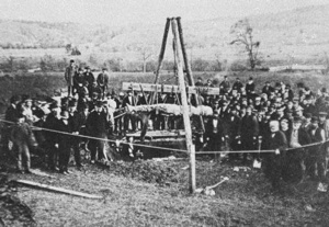 Cardiff Giant Exhumed 1869