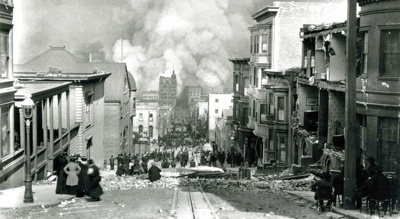 San Francisco Fire Sacramento Street 1906-04-18