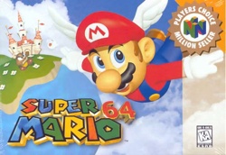 Super Mario 64 Box Cover