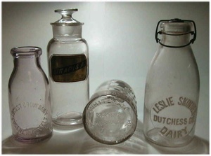 Milk Bottles Of The Late 19Th Century