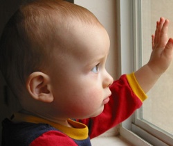 Baby At Window