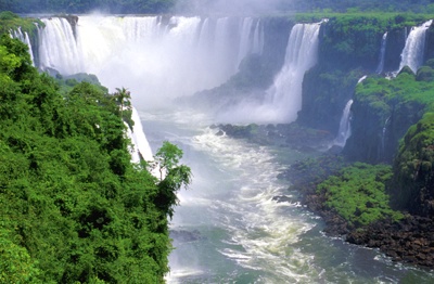 Argentina - Iguazu Falls - Tight From Above-1