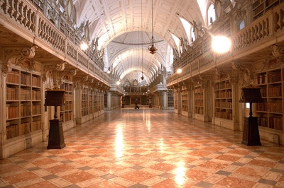 Library Of The National Palace Of Mafra