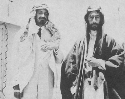 Weizmann And Feisal 1918