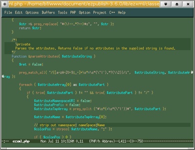 Emacs Php
