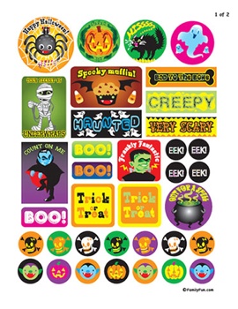 Spooky Stickers Oct27