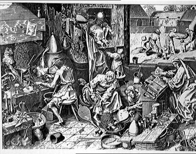 Bruegel Alchemist