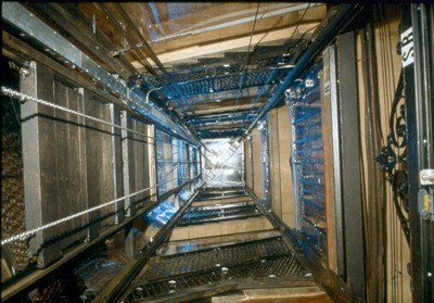 Elevator Shaft View