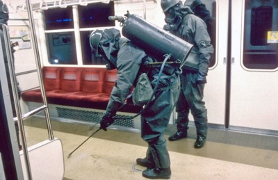 Sarin Gas Attack Cleanup