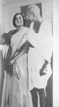 Gandhi And Indira-1