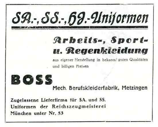 Boss 1933 Adv