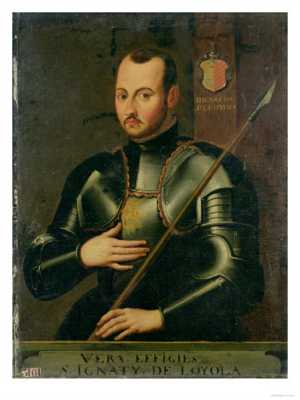 Saint Ignatius Loyola In Armour