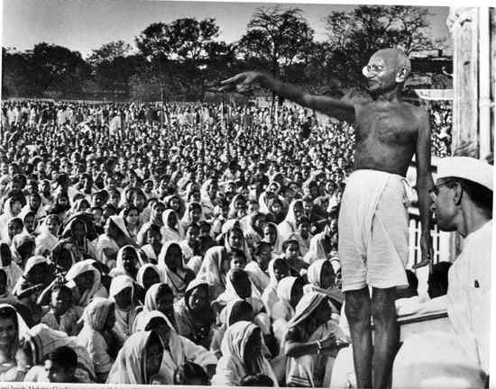 Gandhi-And-Crowd