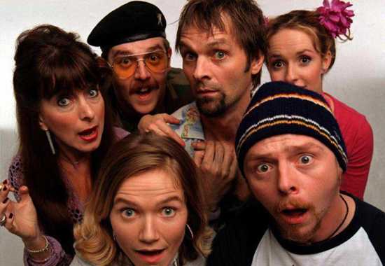 Spaced Bbc Tv Show Image Simon Pegg And Cast