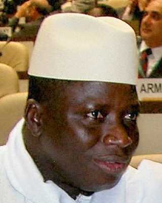 Gambia President Yahya Jammeh Portrait(25)