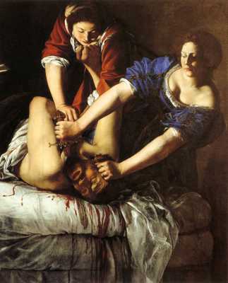 Artemisia Gentileschi - Judith Beheading Holofernes - Wga8563