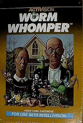 Worm Womper For Intellivision