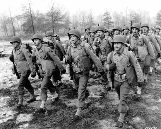 World War Two Soldiers Training