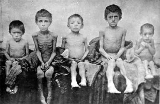 Children Affected By Famine In Berdyansk, Ukraine - 1922