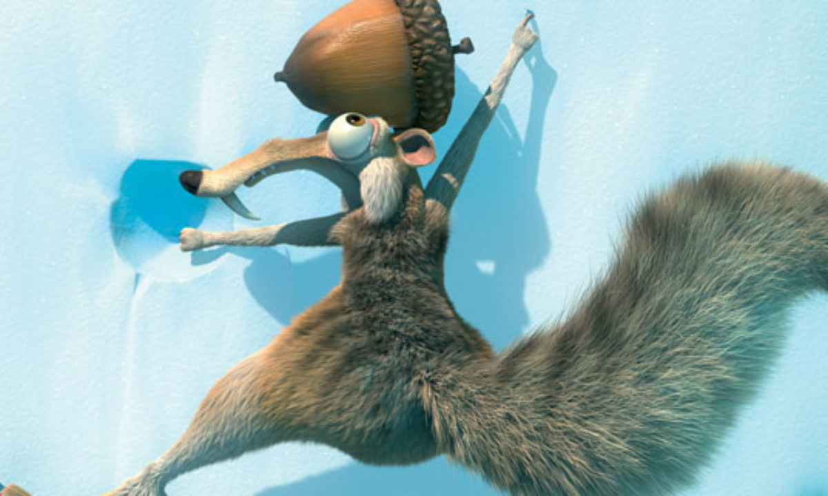 ice age squirrel reaching