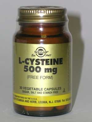 Solgar%20L-Cysteine%20500Mg%20(30)%20New