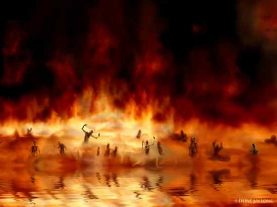 The Lake Of Fire - Revelations 20 Verse 15