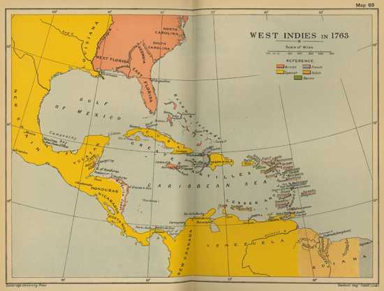 West Indies 1763